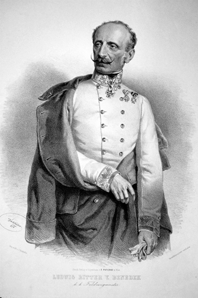 Feldzeugmeister (FZM) Ludwig August von Benedek