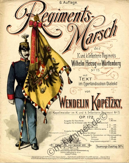Regimentsmarsch von Kopetzky