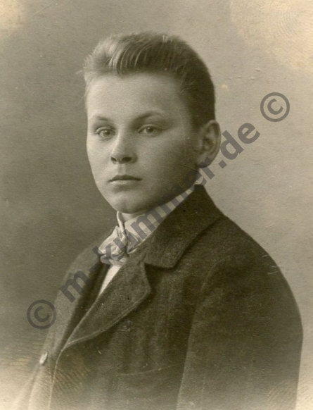 Anton David mit 15 Jahren